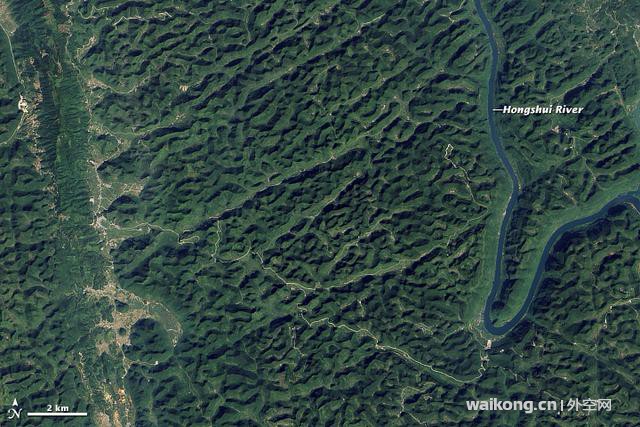 NASA官方放出大量高空拍摄的中国影像，来看看我们的大好河山-11.jpg