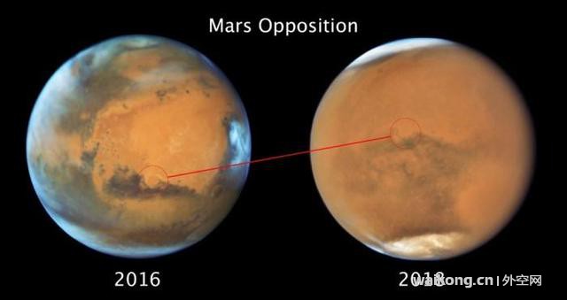 哈勃在火星和土星接近冲日时拍摄的令人惊叹图像-7.jpg
