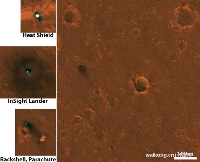 NASA从太空发现洞察号着陆器，地面都“烧焦”了，太震撼了！-2.jpg