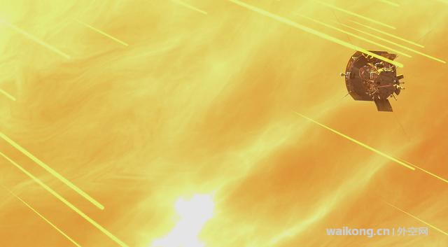 NASA的派克探测器，发回第一张太阳图像，离得太近了！-2.jpg