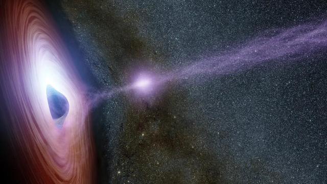 引力波能将黑洞推离原位置？科学家发现一黑洞被推到了星系外部！-3.jpg