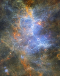 赫歇尔太空天文台拍摄的鹰状星云