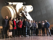 中科大天文专业的学生到盱眙天文观测站开展天文实测
