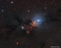 NGC 1333：英仙座内的恒星孕育场
