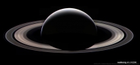 卡西尼号最后拍摄的土星环影像