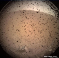 洞察号拍摄的第一幅火星影像