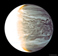 ​“晓”号金星探测器红外线下的金星之夜