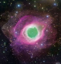 加法夏望远镜拍摄的螺旋星云