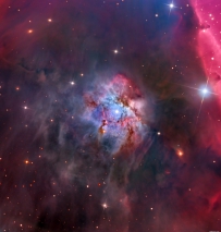 马头星云暗影下的NGC 2023